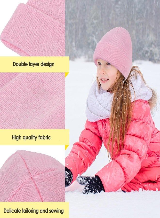 Zando Warm Toddler Beanie - Soft Knit Baby Hats for Boys & Girls, Cute Winter Hats in Black - Image 3